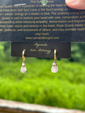 Raw Gemstone Huggies — Choose Your Stone