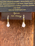Raw Gemstone Huggies — Choose Your Stone