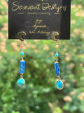 Moonchild Earrings — Water-Kissed, Fire-Touched