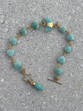 Amazonite Pendulum Bracelet