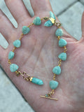 Amazonite Pendulum Bracelet