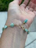 Amazonite Pendulum Bracelet