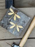 Dragonfly Earrings · Big, Bold Brass