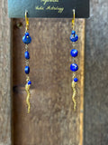 Lapis Year of the Snake Earrings