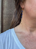 Lapis Year of the Snake Earrings