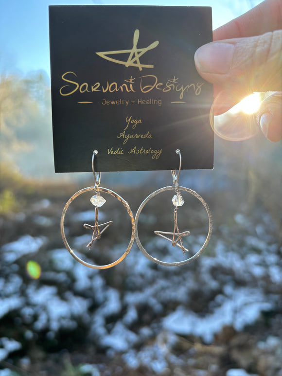 Sarvani Star Venus Hoops