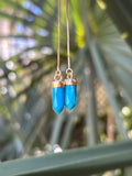 Crystal Pendulum Threaders in Gold [two-in-one]