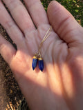 Crystal Pendulum Threaders in Gold [two-in-one]