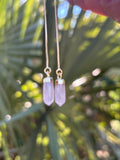 Crystal Pendulum Threaders in Gold [two-in-one]