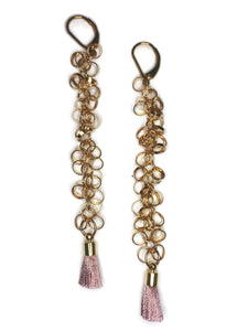 Stellar Tiny Tassels Gold + Long