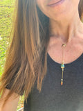 Cosmic Raw Opal + Carnelian Two-in-One Pendulum