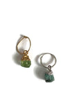 Raw Crystal Hoop