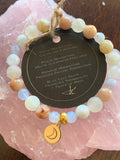 Chandra [Moon] Graha Remedial Stretch Bracelet
