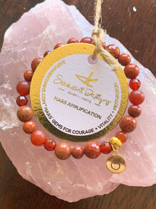Mangal [Mars] Graha Remedial Stretch Bracelet