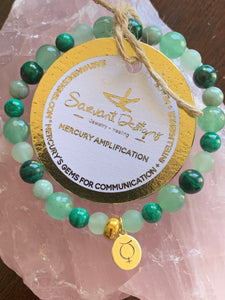 Budha [Mercury] Graha Remedial Stretch Bracelet