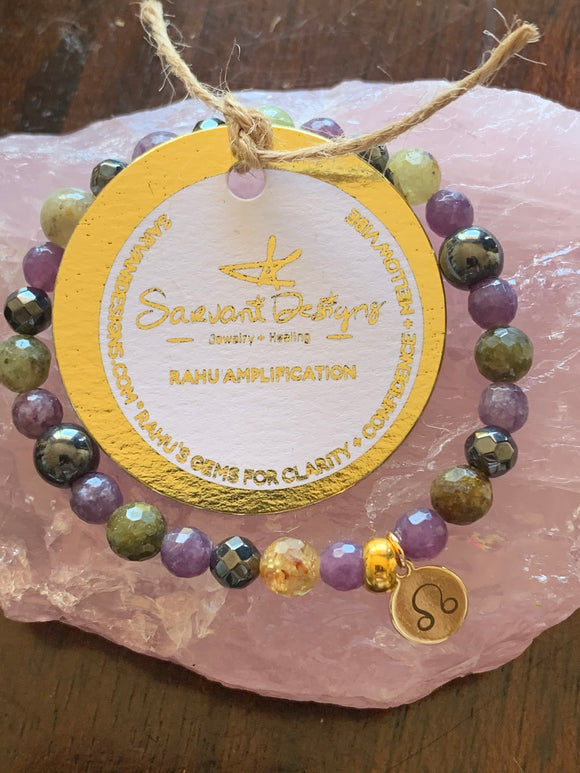 Rahu [North Node] Graha Remedial Bracelet