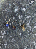 Raw Crystal Hoop